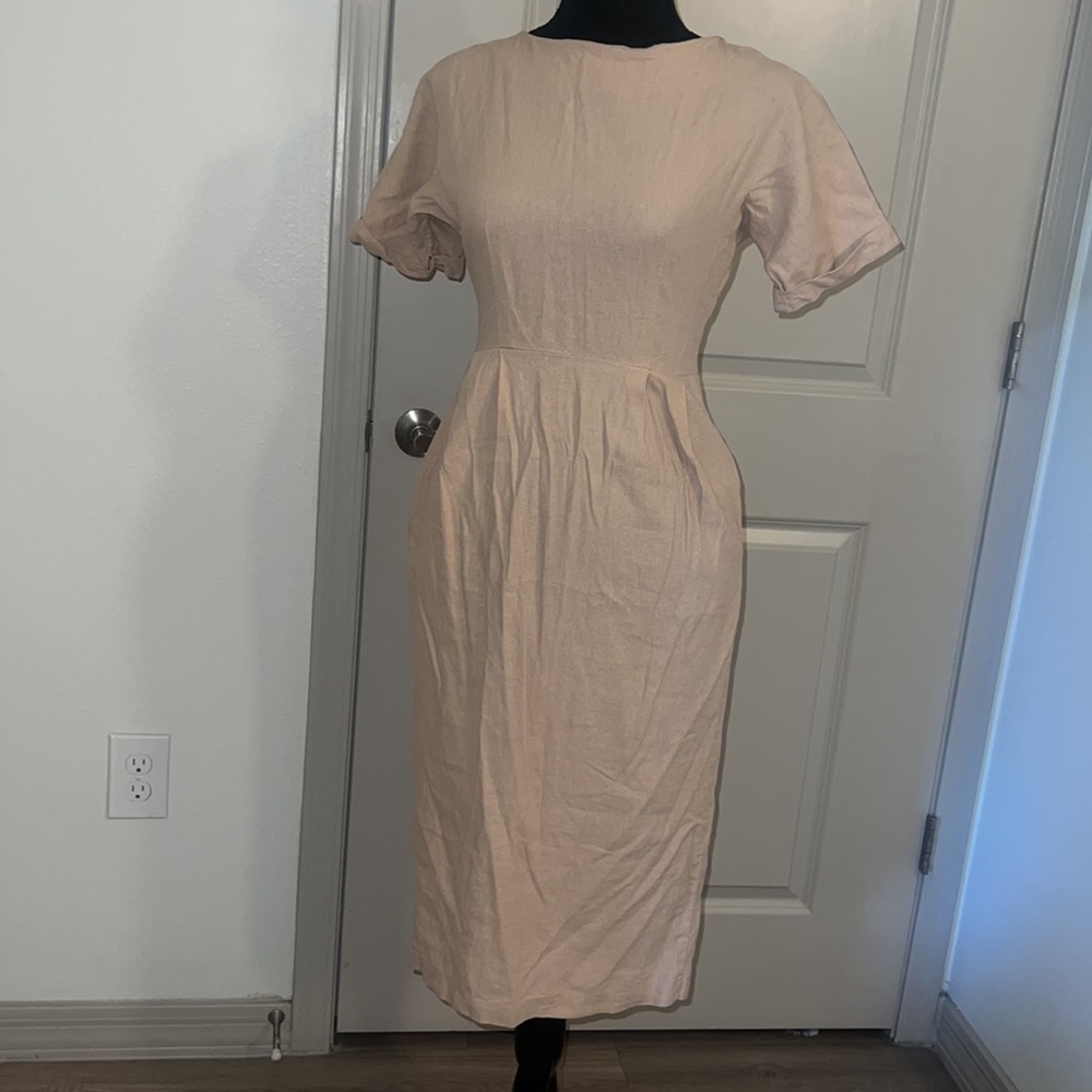 ASOS Linen Dress Size 4